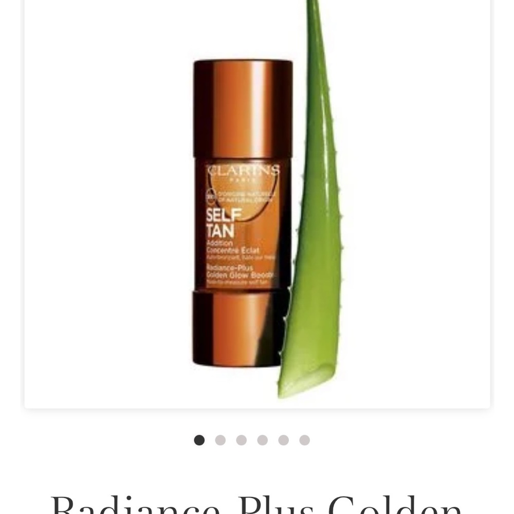 NIB Clarins Bronzing Drops